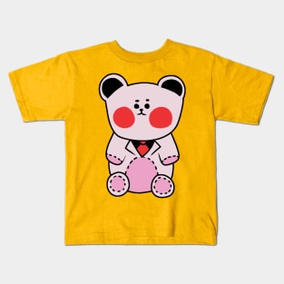 Pink Teddy Kids T-Shirt